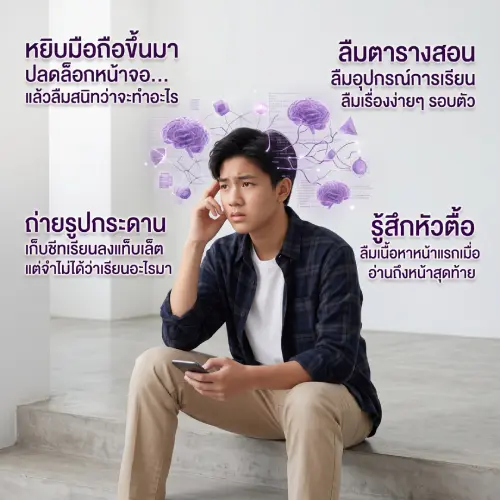 ลืมเรื่องที่จะทำ