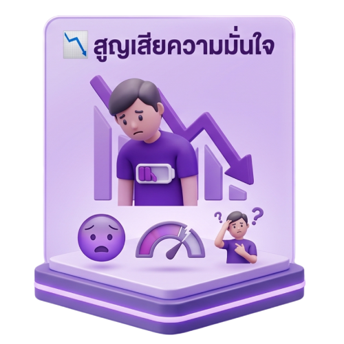 เสียความมั่นใจ
