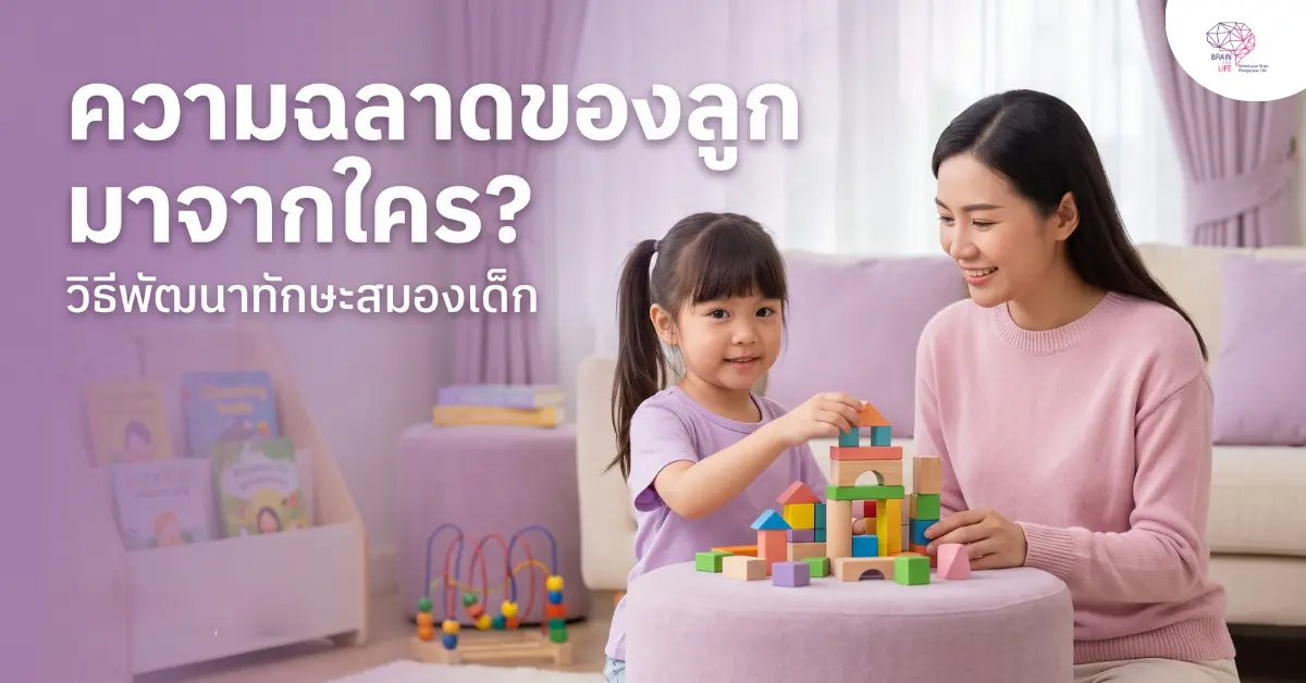 วิธีพัฒนาทักษะสมองเด็ก