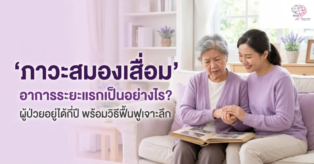 ภาวะสมองเสื่อม อาการ