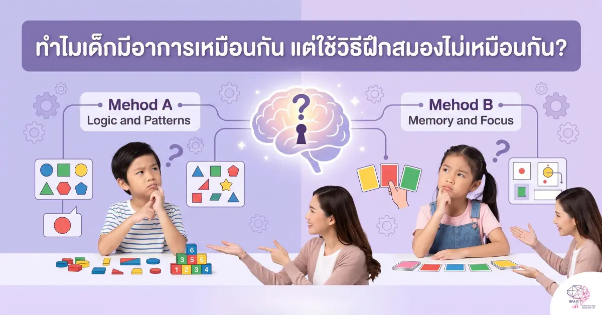 วิธีฝึกสมองไม่เหมือนกัน_