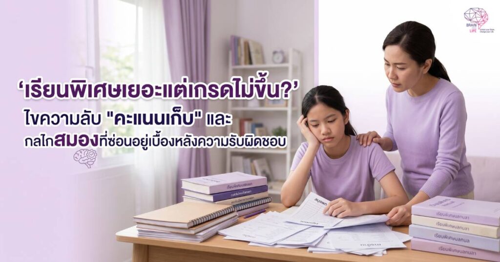 เรียนพิเศษเยอะแต่เกรดไม่ขึ้น